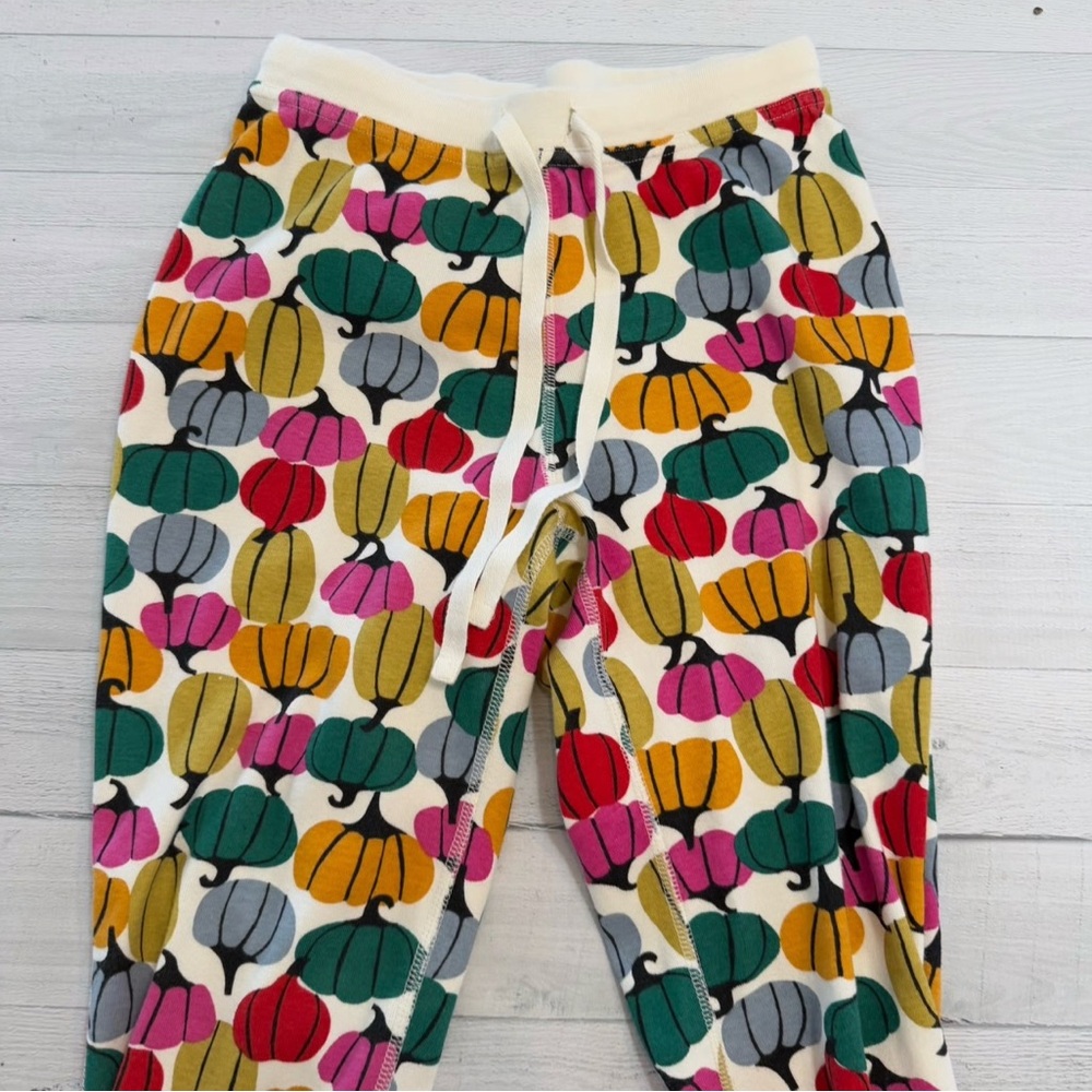 Hanna Andersson Colorful Pumpkins Pajama Set Women’s Size L (HA-4) - Picture 4 of 7